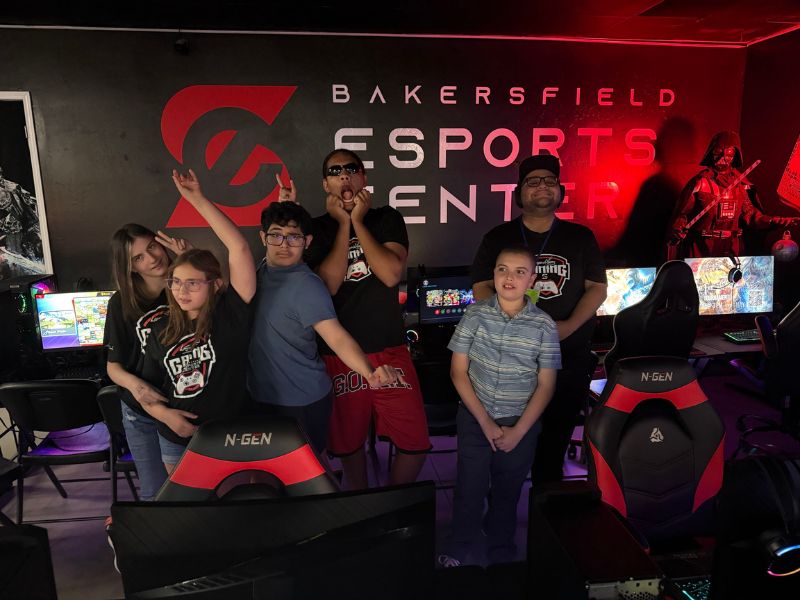 Kern Regional Center client meetup at Bakersfield eSports Center