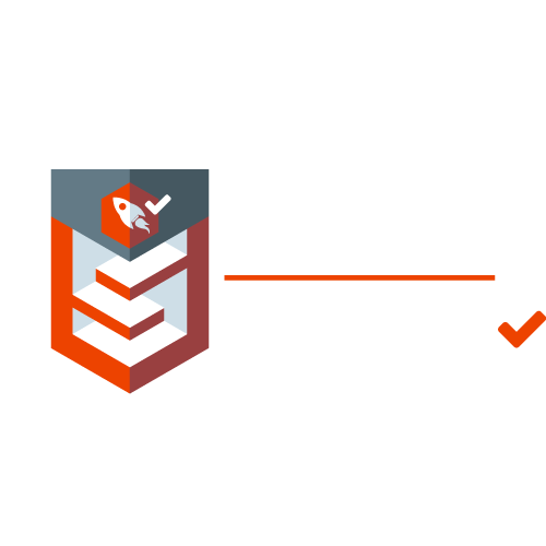 STEM.org Accredited badge: our STEAM programs are nationally accredited by STEM.org